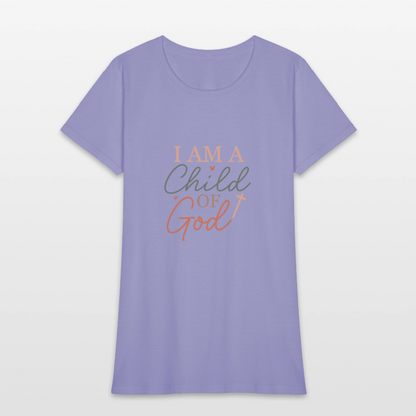 Child of God - Women's T-Shirt - lavender