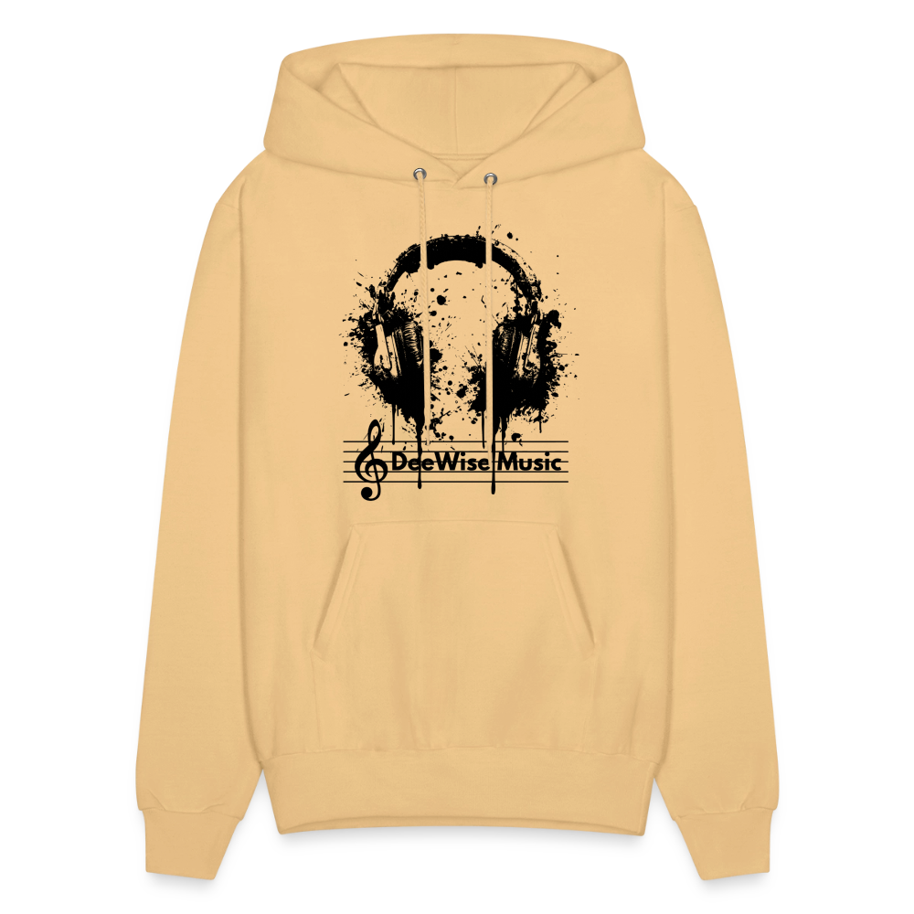 DeeWise Music - Men's Hoodie - light gold 