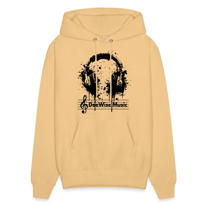 DeeWise Music - Men's Hoodie - light gold 