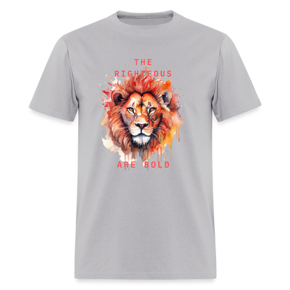 Bold Lion - Men's T-Shirt - gravel 