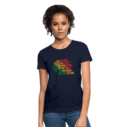 Black History - Women's T-Shirt - navy