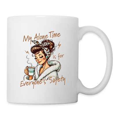 Alone Time  -coffee mug - white