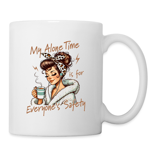 Alone Time  -coffee mug - white