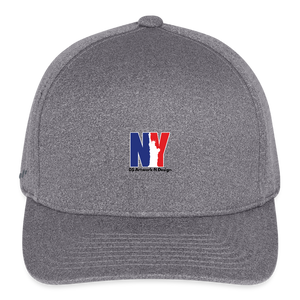 NY - Baseball Cap - light heather gray