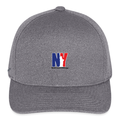 NY - Baseball Cap - light heather gray