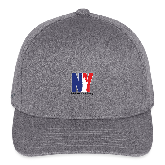 NY - Baseball Cap - light heather gray
