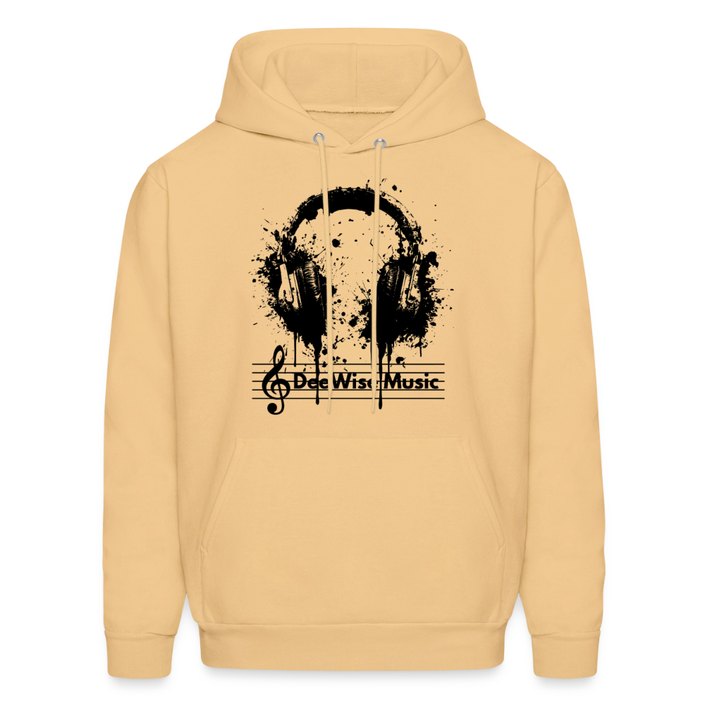 DeeWise Music - Men's Hoodie - light gold 