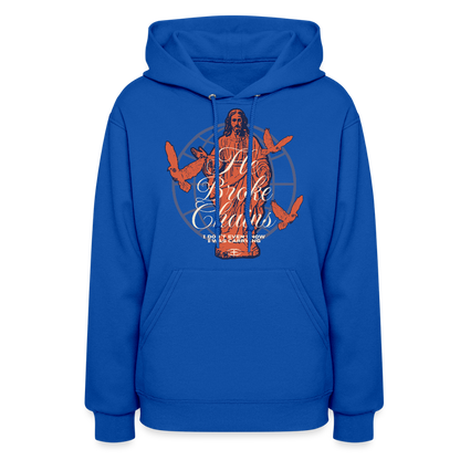 Broken Chains - Women's Hoodie - royal blue
