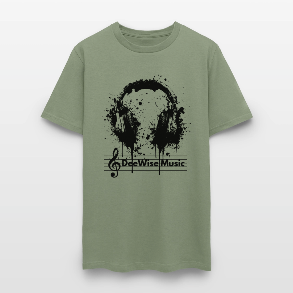 DeeWise Music - Headphones T-Shirt - military green