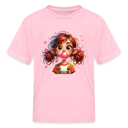 Silly girl - Kids' T-Shirt - pink