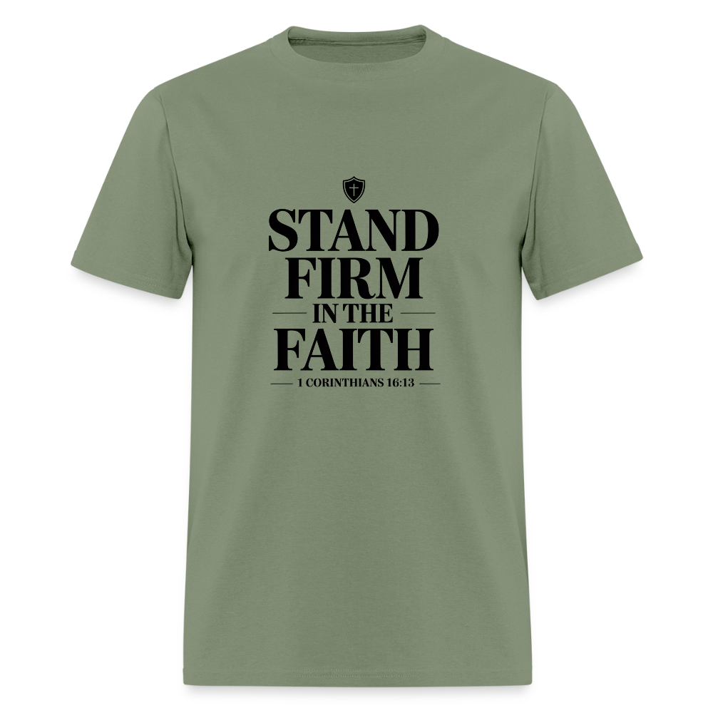 Stand Firm - men's T-Shirt - military green