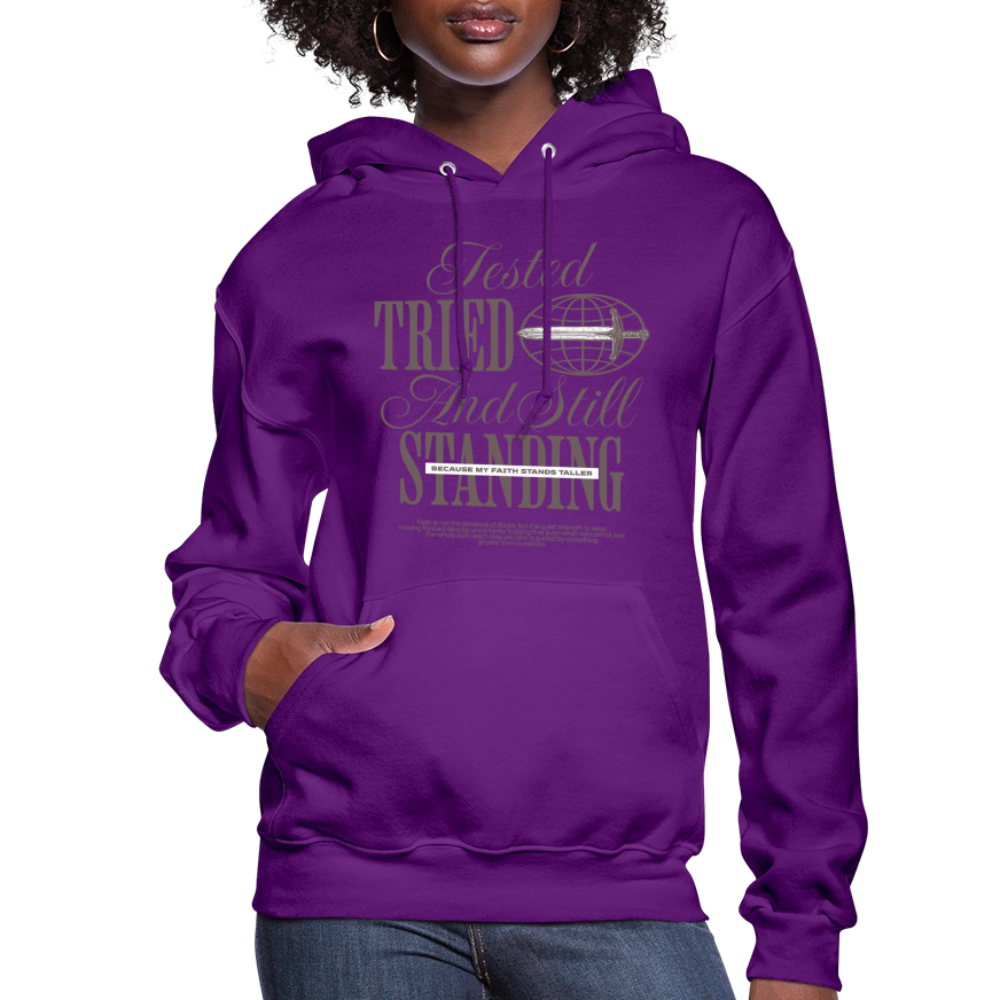 Still Standing - Women's Hoodie - purple