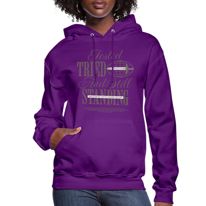 Still Standing - Women's Hoodie - purple