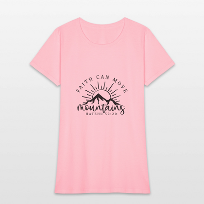 Faith Can - Women's T-Shirt - pink