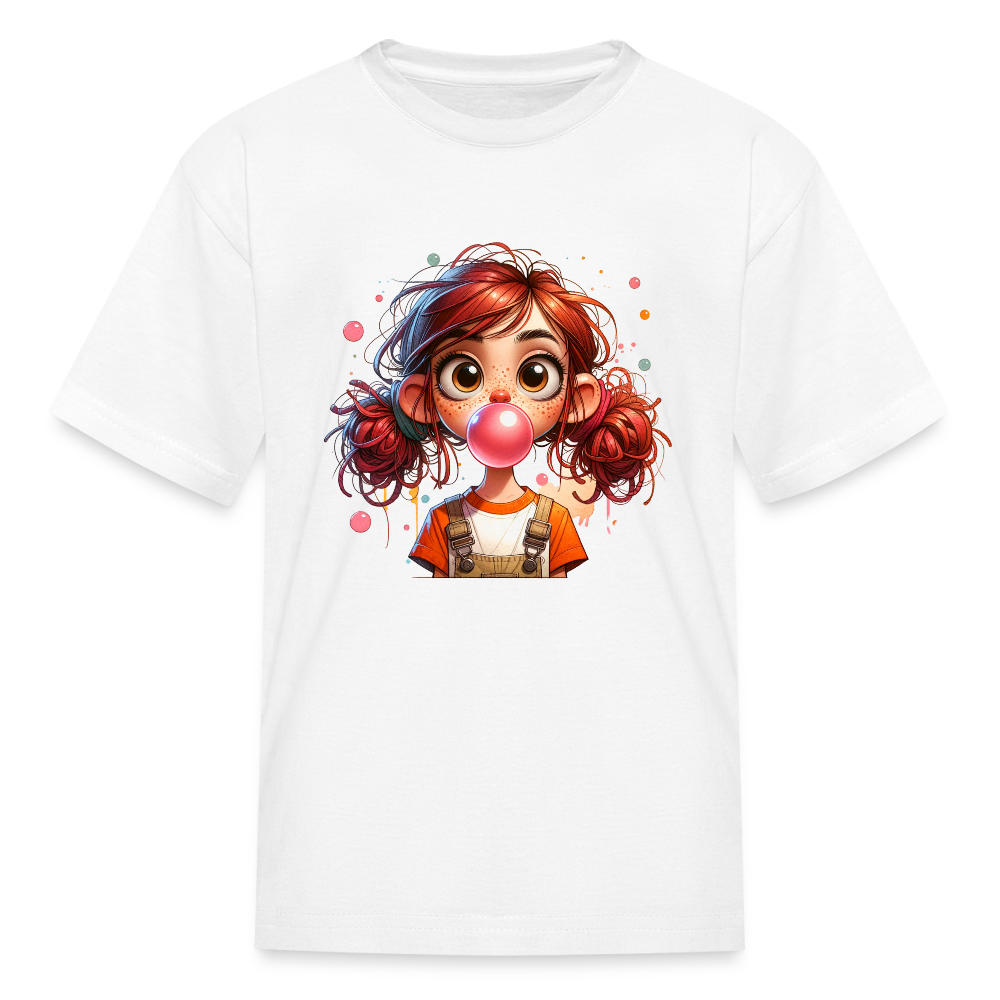 Silly girl - Kids' T-Shirt - white
