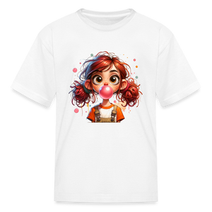 Silly girl - Kids' T-Shirt - white
