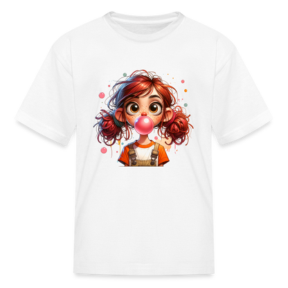 Silly girl - Kids' T-Shirt - white