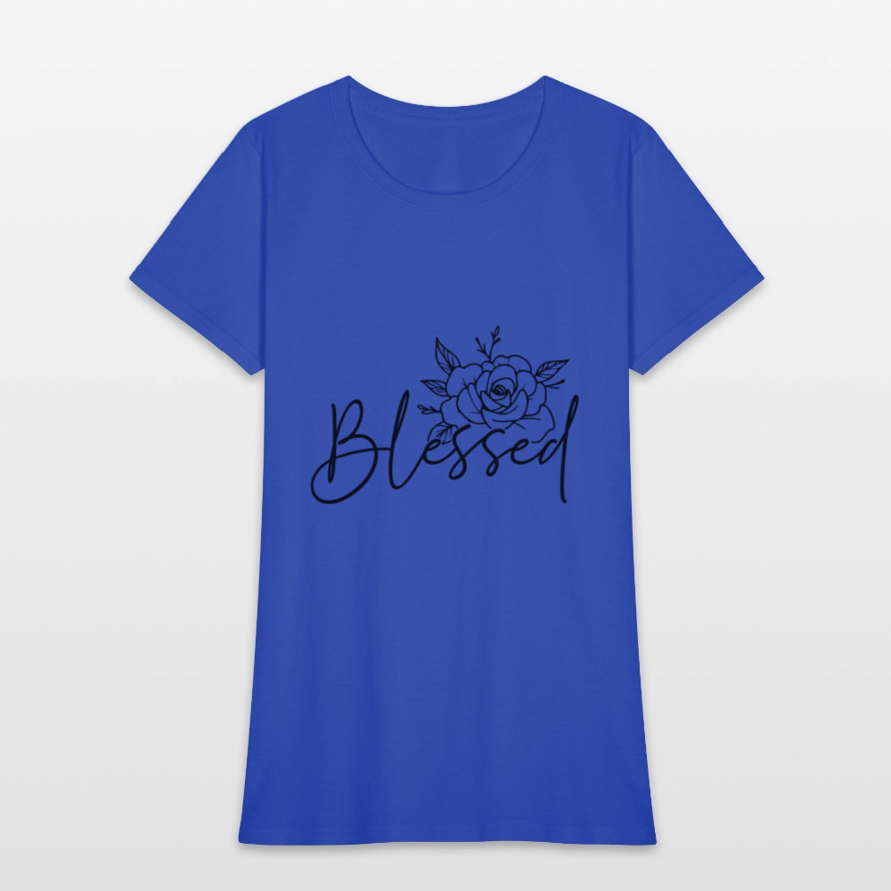 Blessed - Women's T-Shirt - royal blue