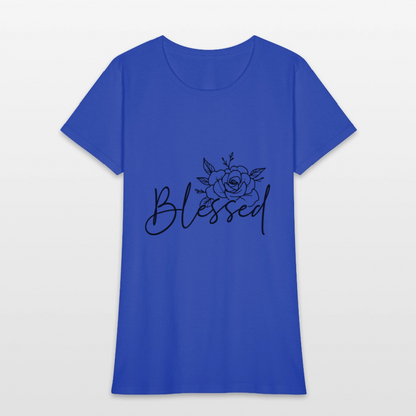 Blessed - Women's T-Shirt - royal blue