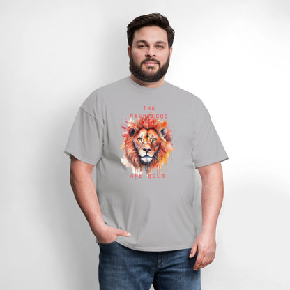 Bold Lion - Men's T-Shirt - gravel 