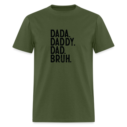 Funny Dad -  T-Shirt - military green