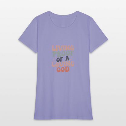 Living Proof - Women's T-Shirt - lavender