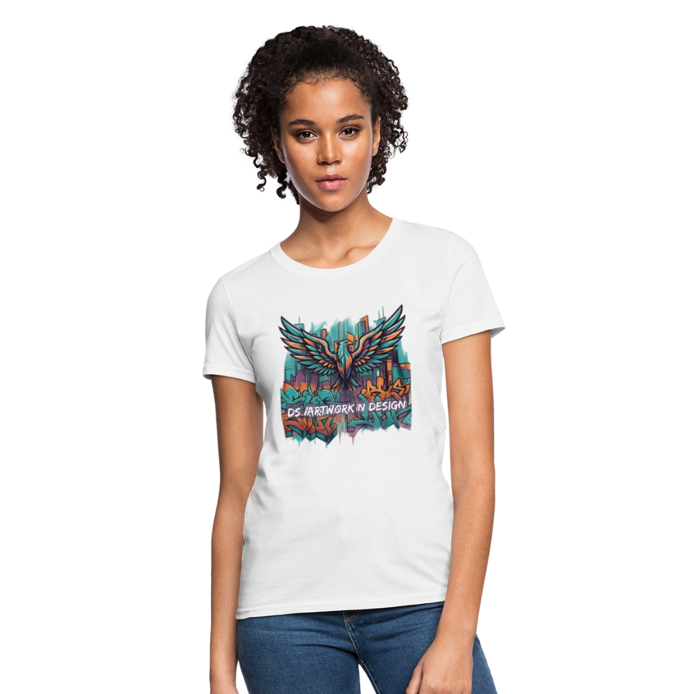 Graffiti Eagle - Women's T-Shirt - white
