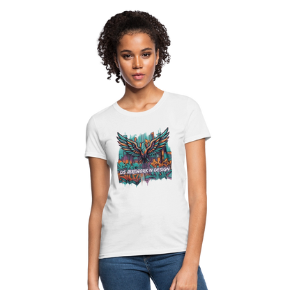 Graffiti Eagle - Women's T-Shirt - white