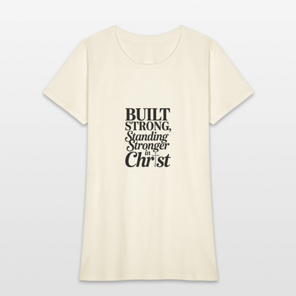 Strong in Christ  - Women's T-Shirt - off white