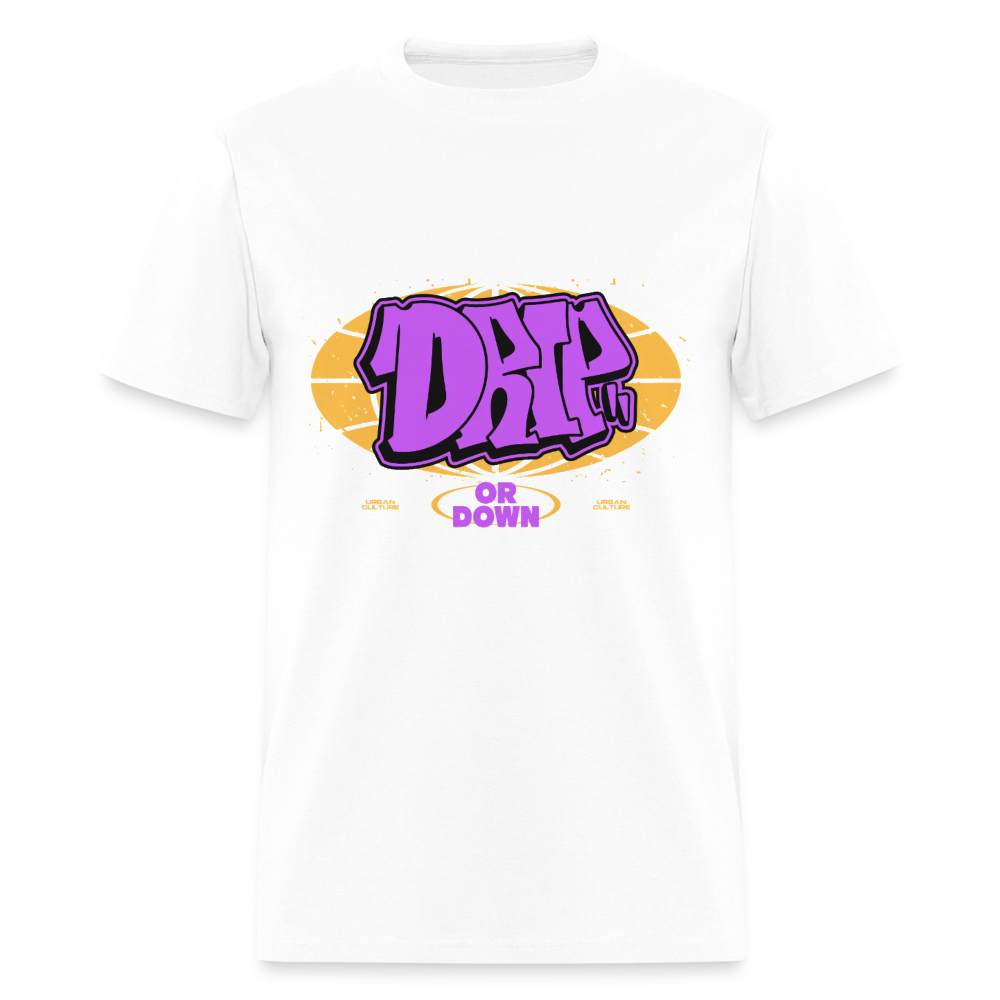 Drip - Graffiti Men's T-Shirt - white