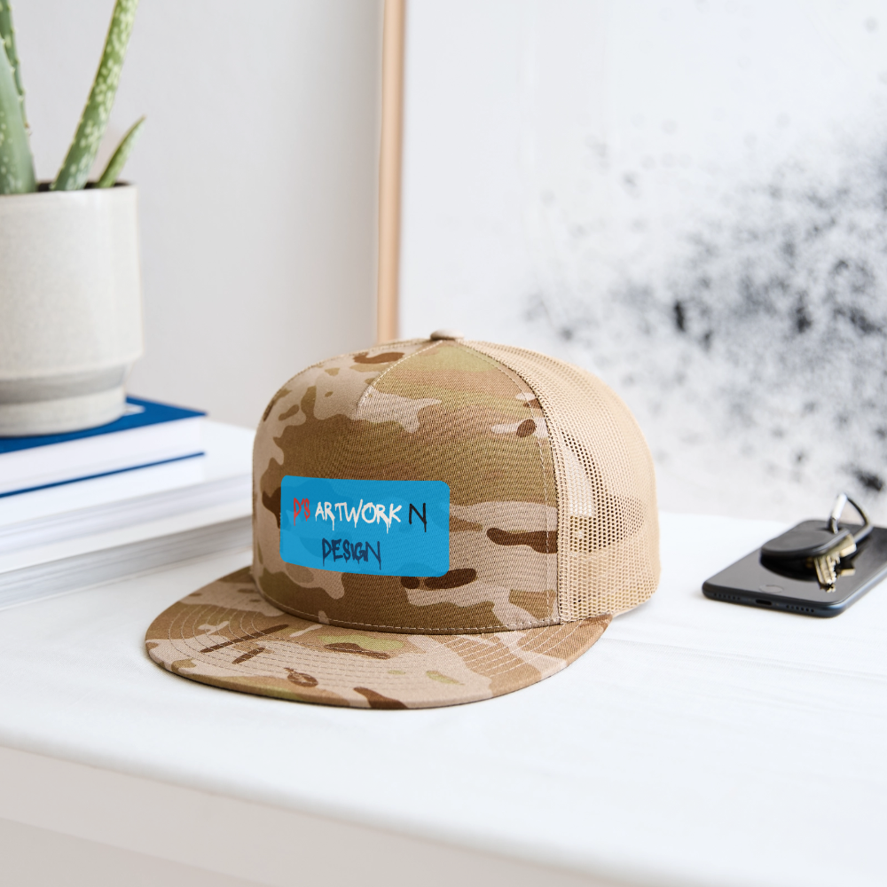 DS Graffiti - Trucker Hat - MultiCam\tan