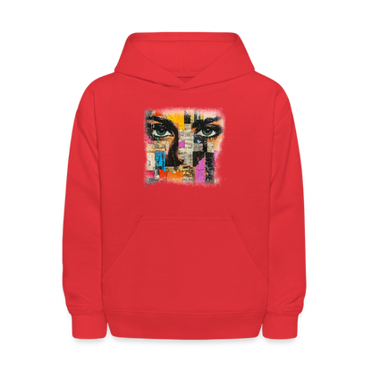 Pop Culture Woman 3 - Kids' Hoodie - red
