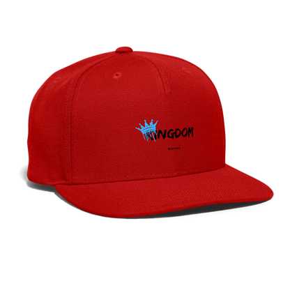 Kingdom Business - Snapback Baseball Cap - red