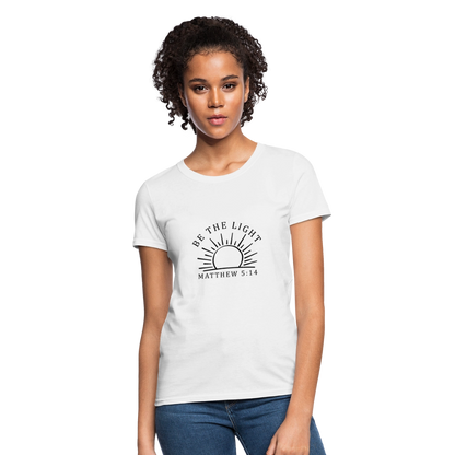 Be the Light - Women's T-Shirt - white