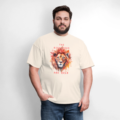 Bold Lion - Men's T-Shirt - natural