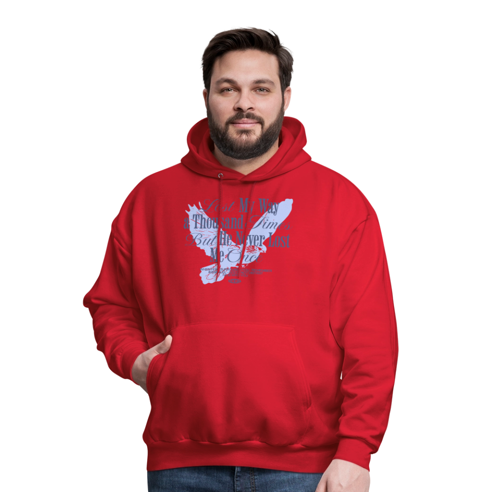 God is with Us - Men's Hoodie - red