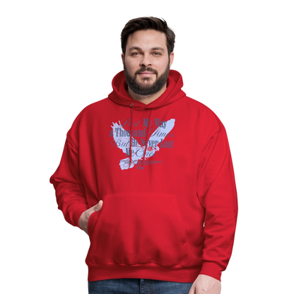 God is with Us - Men's Hoodie - red