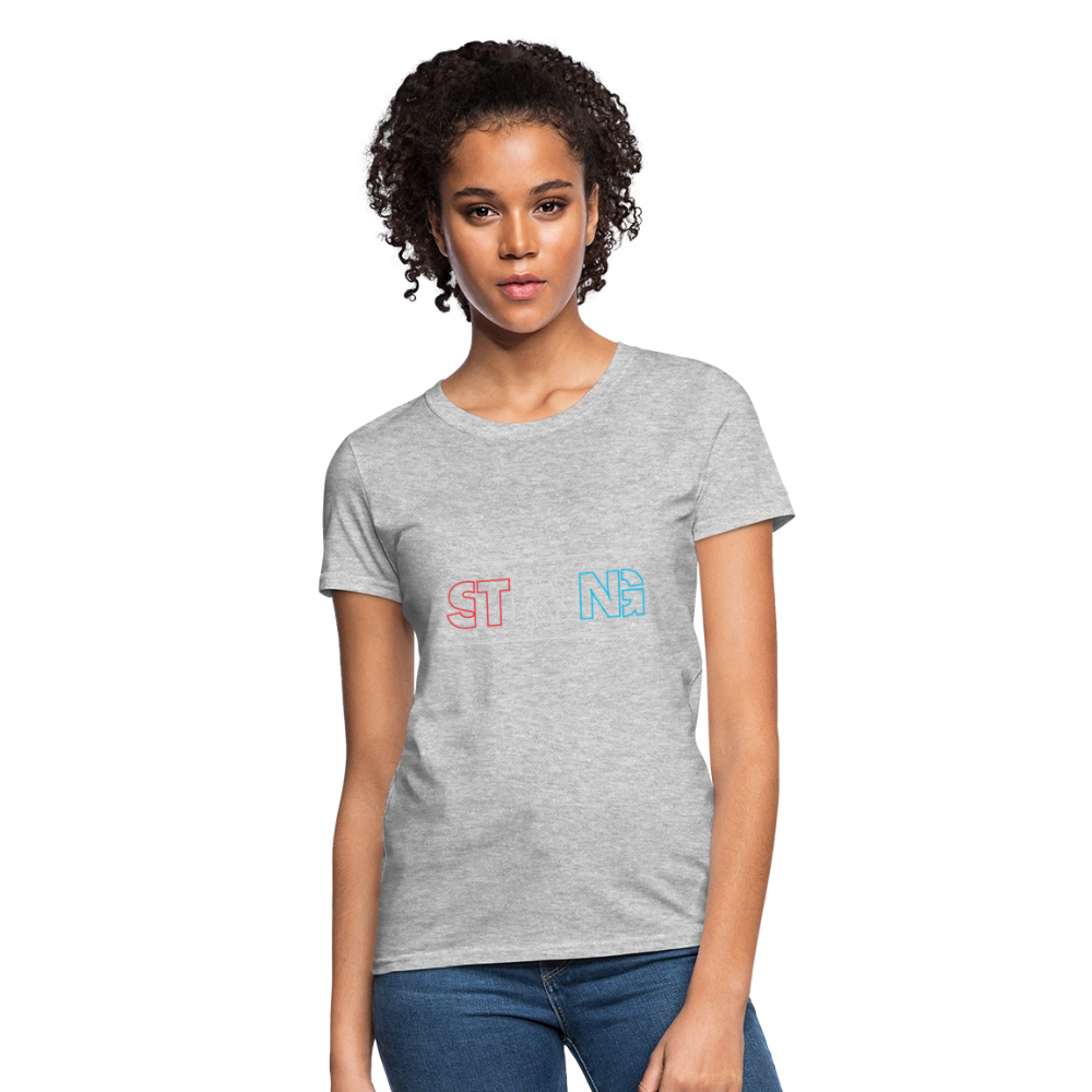 Stay Strong - Women's T-Shirt - heather gray