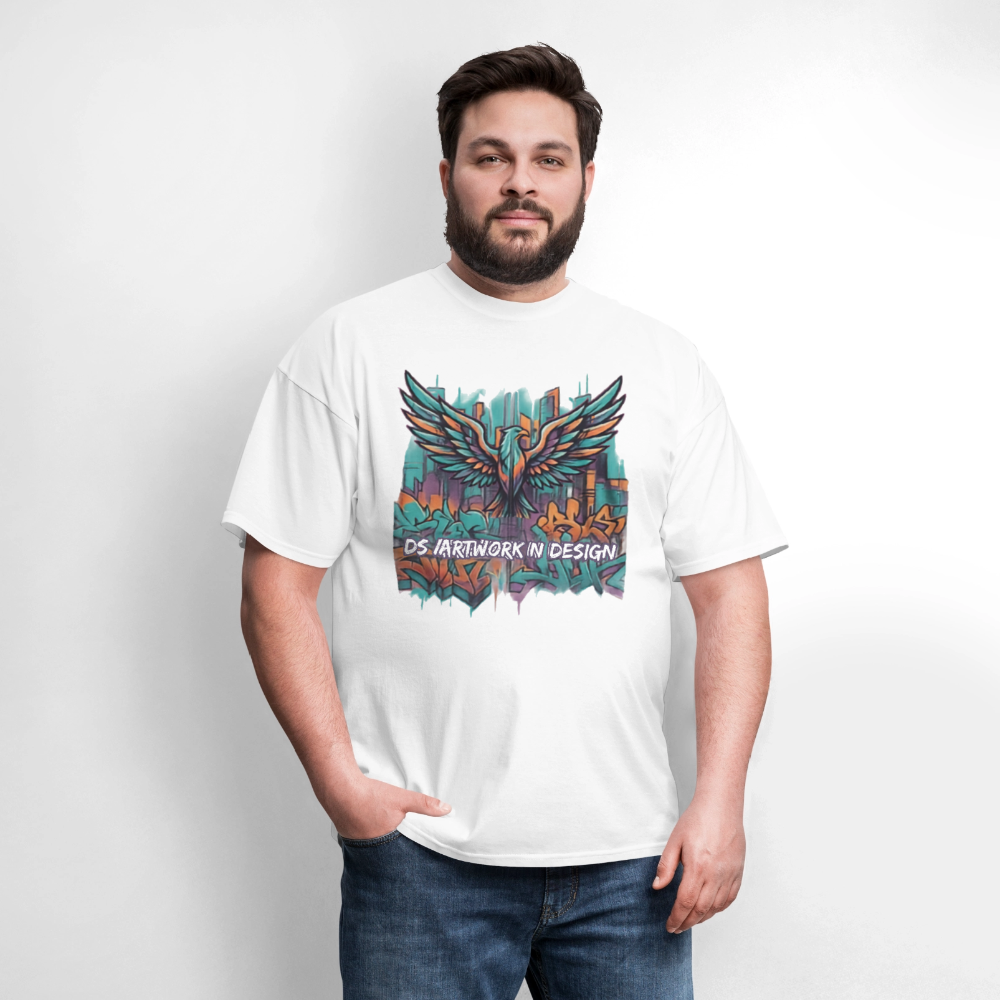 Graffiti Eagle - Men's T-Shirt - white