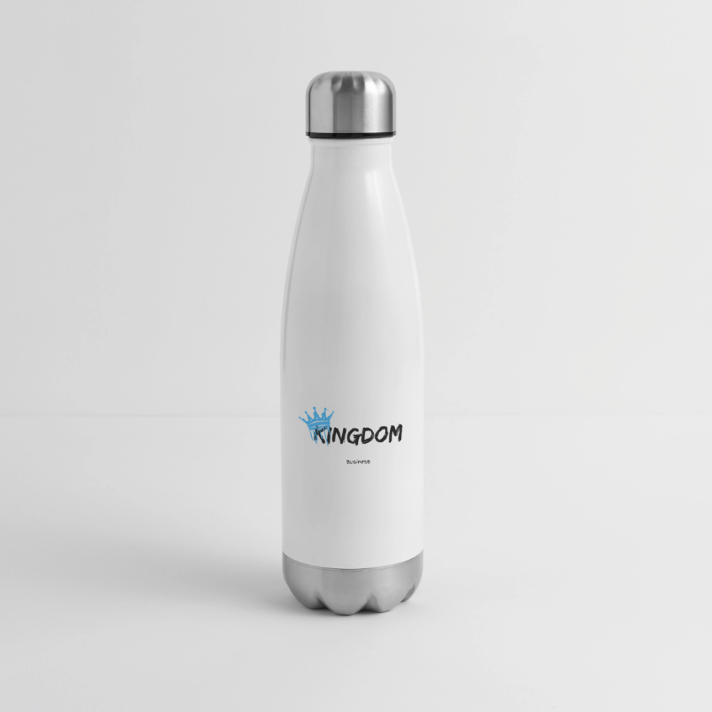 Kingdom Business - Insulated Stainless Steel Water Bottle - white