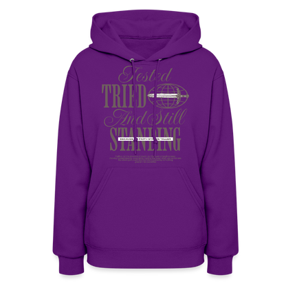 Still Standing - Women's Hoodie - purple