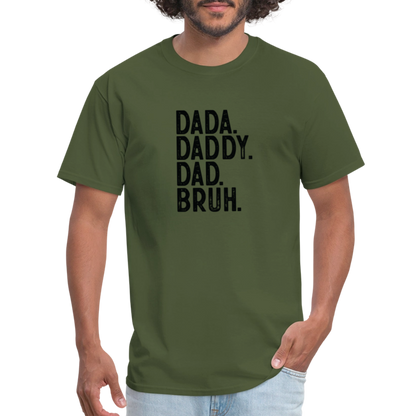 Funny Dad -  T-Shirt - military green