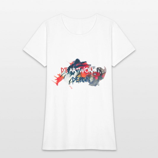 Spray paint - DS Women's T-Shirt - white
