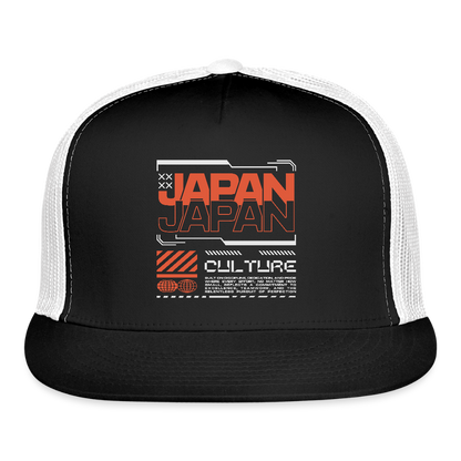 Japan Culture - Trucker Hat - black/white