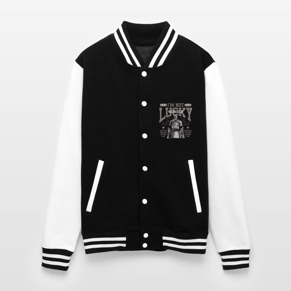 Chosen One - Letterman Jacket - black/white