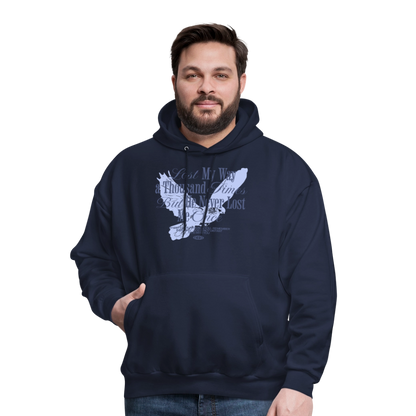 God is with Us - Men's Hoodie - navy