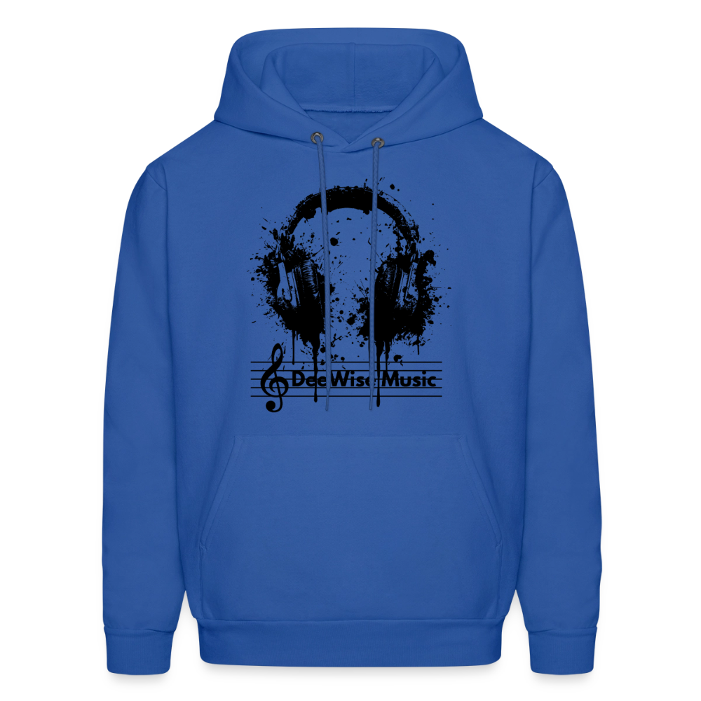 DeeWise Music - Men's Hoodie - royal blue