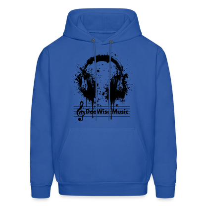 DeeWise Music - Men's Hoodie - royal blue