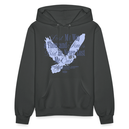 God is with Us - Women's Hoodie - asphalt