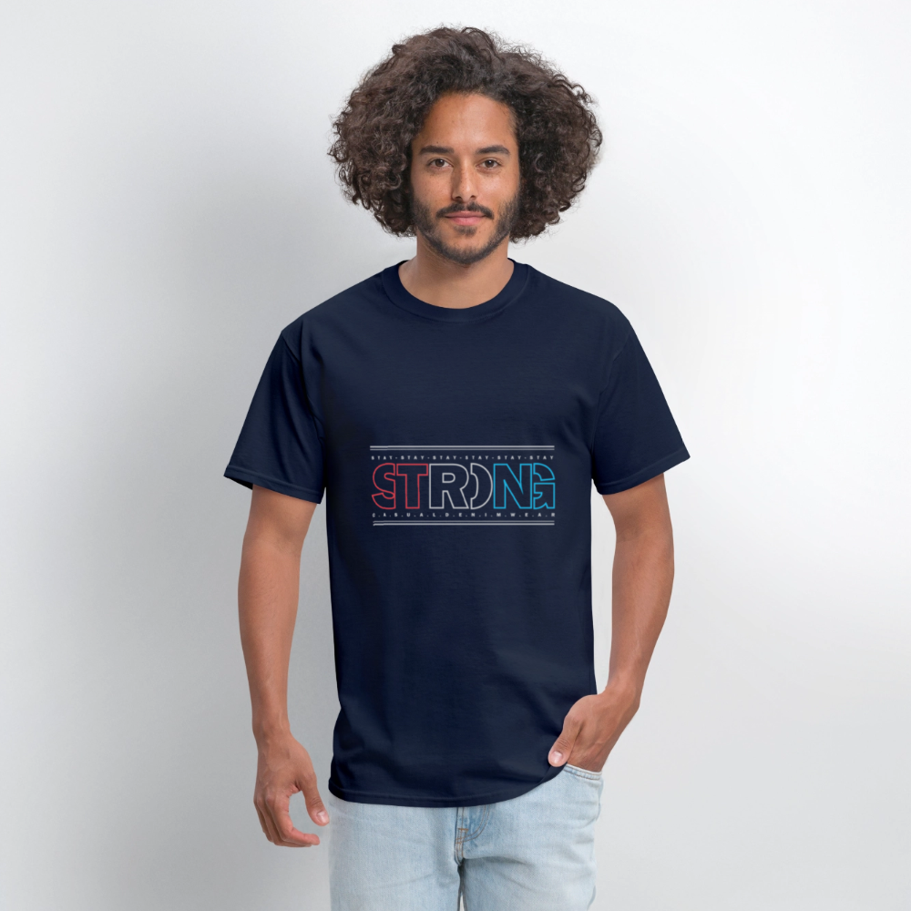 Stay Strong - Men's T-Shirt - navy